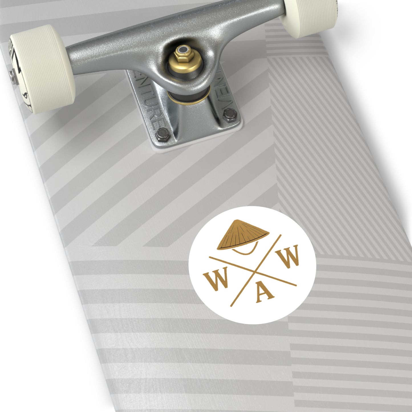 Whitewashed Asian Premium Vinyl Sticker