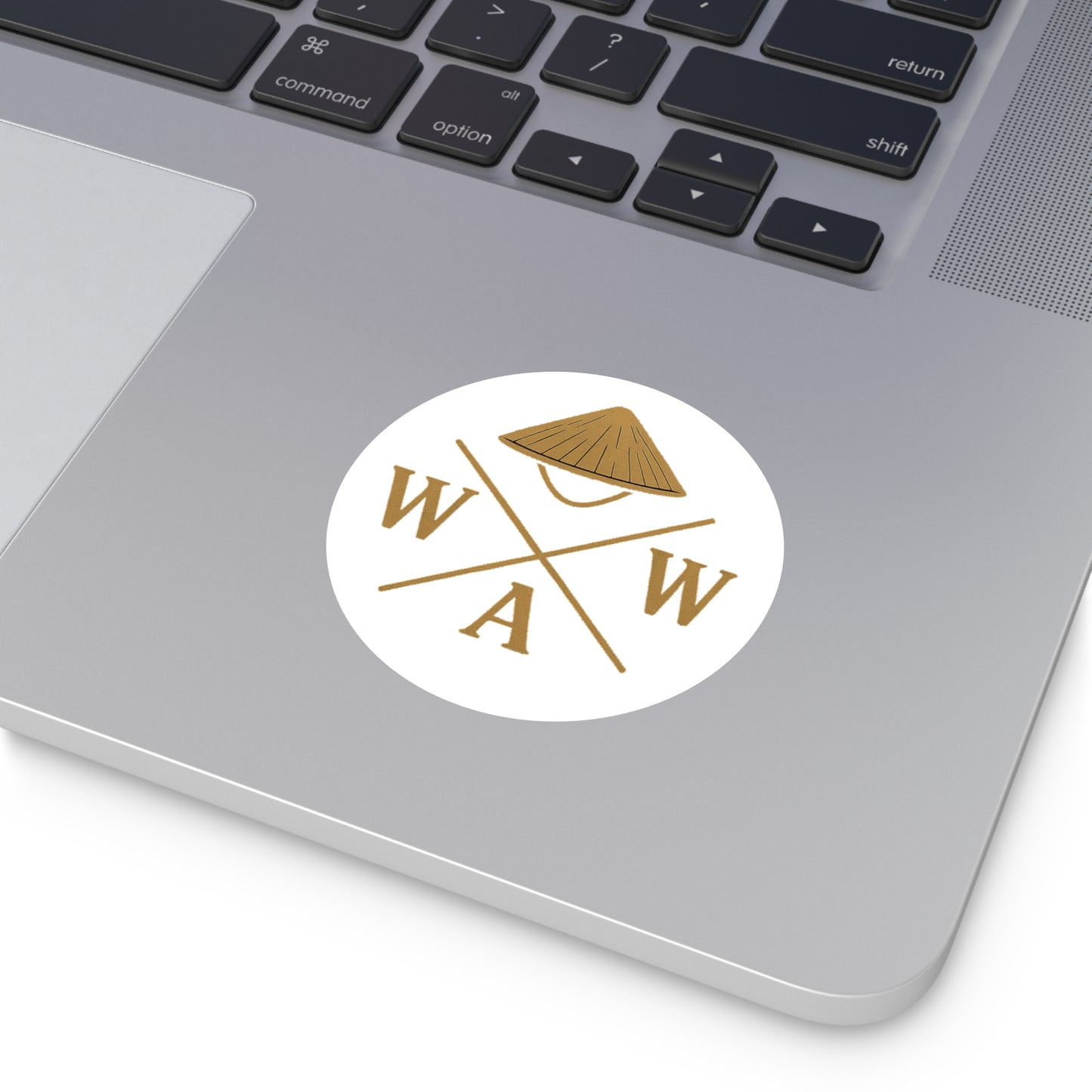 Whitewashed Asian Premium Vinyl Sticker