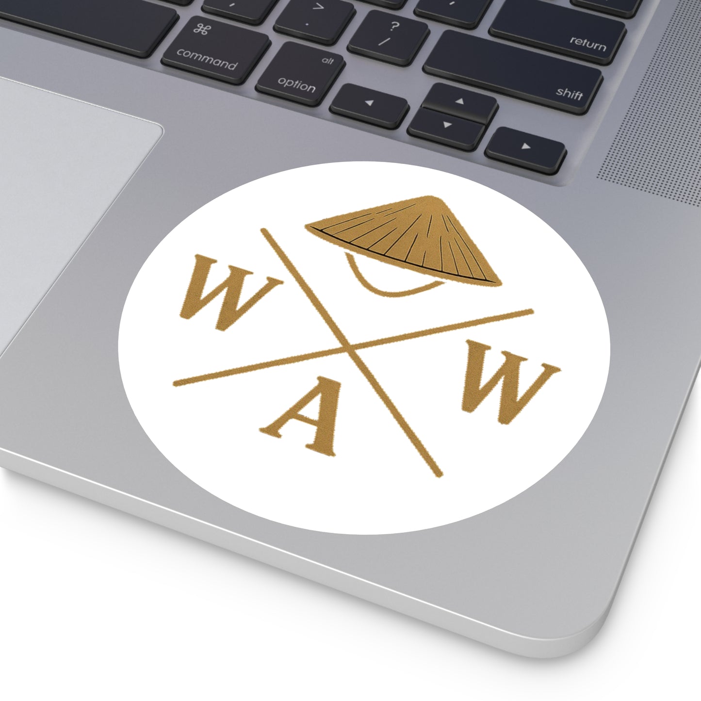 Whitewashed Asian Premium Vinyl Sticker