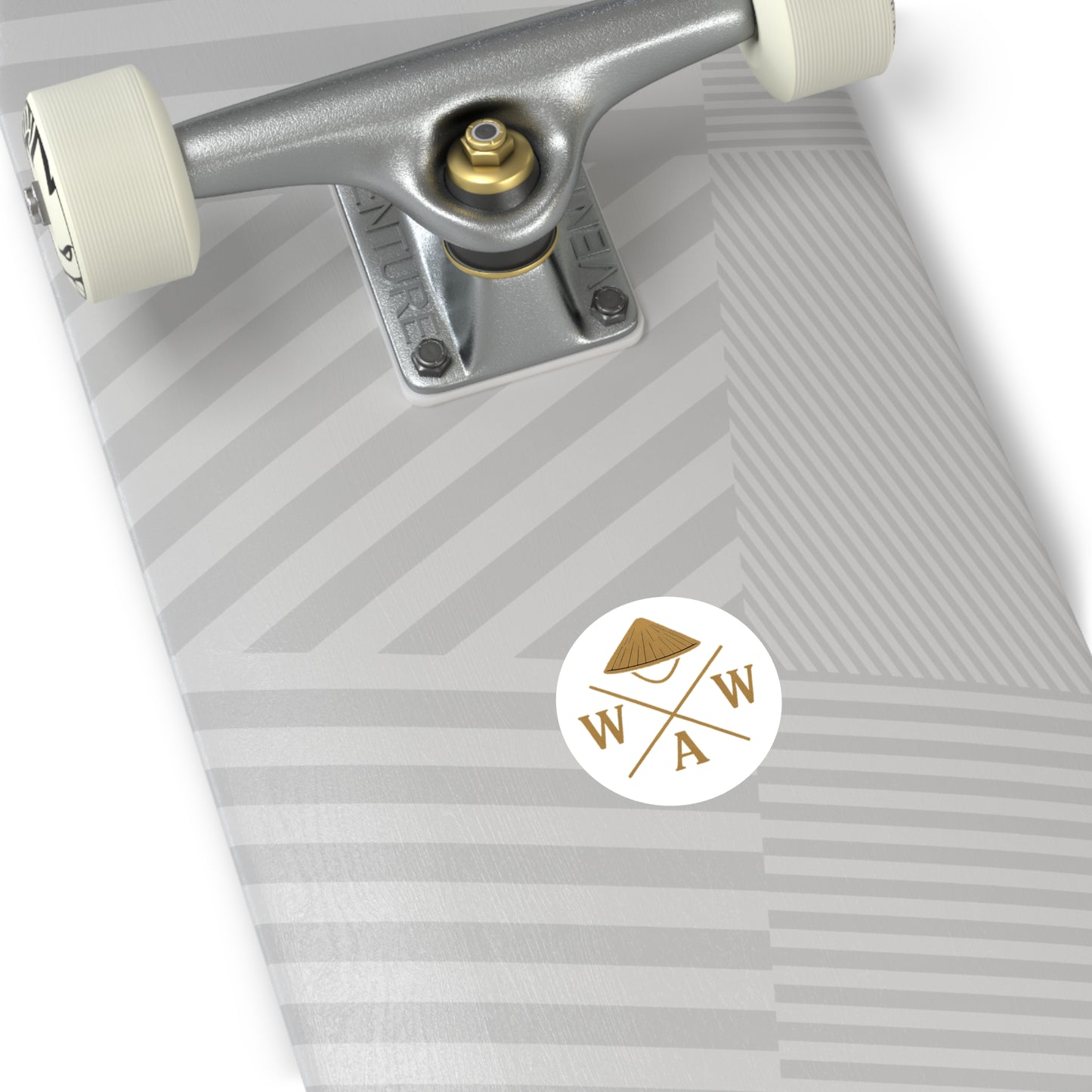 Whitewashed Asian Premium Vinyl Sticker