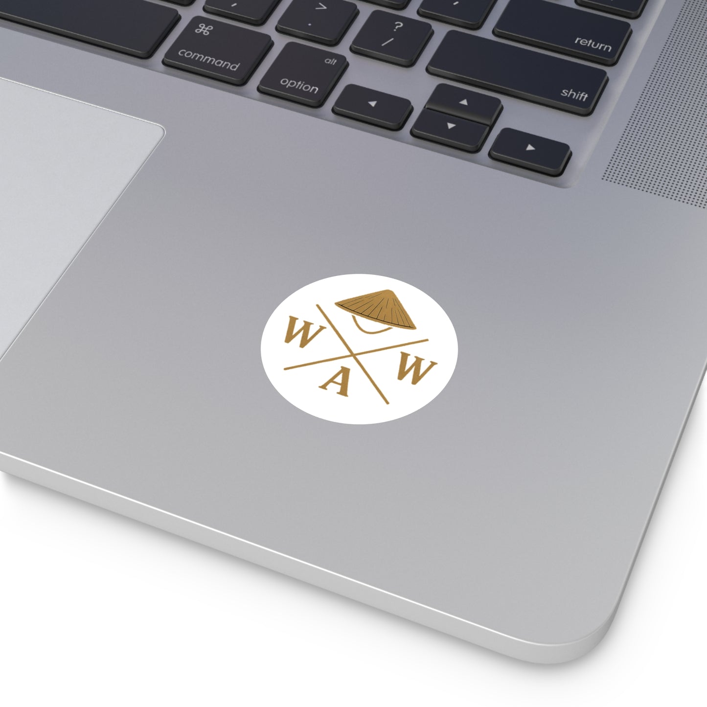 Whitewashed Asian Premium Vinyl Sticker